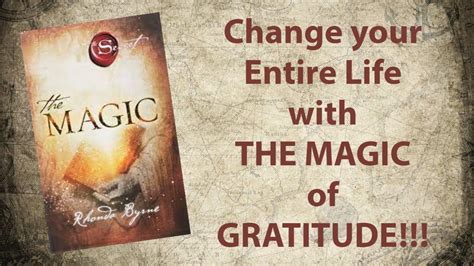 The Magic Rhonda Byrne: Using Gratitude to Create a Joyful Life